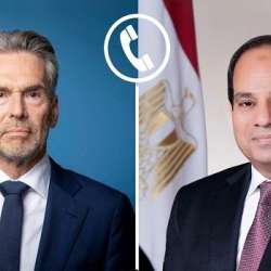 الرئيس السيسي ورئيس وزراء هولندا