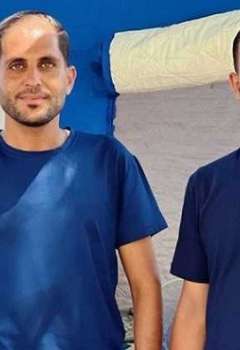 أنس الشريف ومحمد قريقع