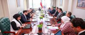 لقاء وزير الصحة ومستشار رئيس كولومبيا