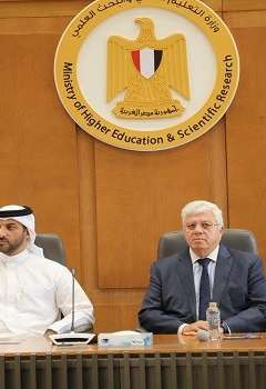 الوزير المصري ونائب حاكم الشارقة