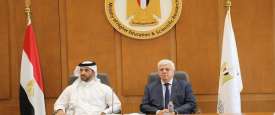 الوزير المصري ونائب حاكم الشارقة