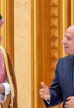 الرئيس السيسي ومحمد بن سلمان