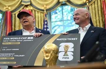رئيس فيفا وترامب