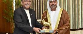 السفير الإماراتي والرئيس الباكستاني