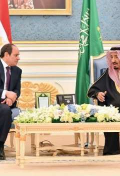 الملك سلمان والرئيس السيسي