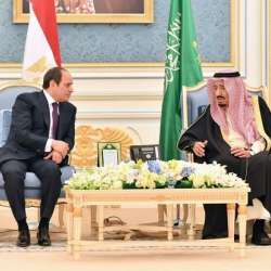 الملك سلمان والرئيس السيسي