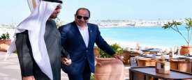 الرئيس السيسي والشيخ محمد بن زايد