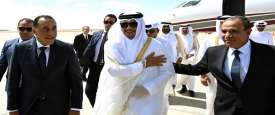 استقبال رئيس وزراء قطر