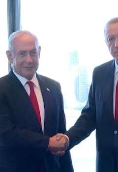 رجب طيب أردوغان وبنيامين نتنياهو