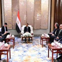 اجتماع مدبولي مع الشركة الصينية