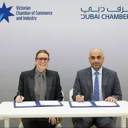 Dubai Chambers signs with Victorian Chamber
