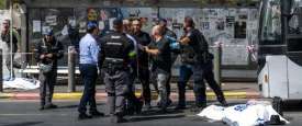 حادث إطلاق نار على حافلة بالقدس