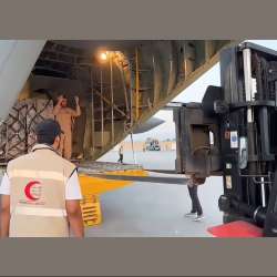 UAE dispatches ninth aid plane to Afghanistan