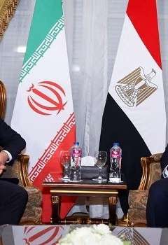 وزيرا الخارجية المصري والإيراني