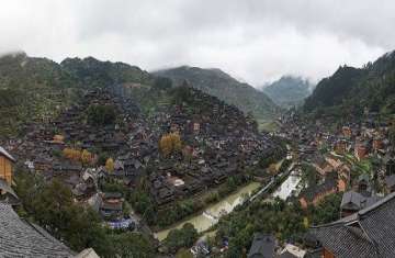  Xijiang, a Miao settlement in Eastern Guizhou