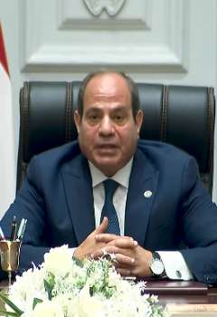 الرئيس المصري عبد الفتاح السيسي