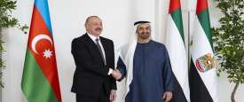 محمد بن زايد وإلهام علييف