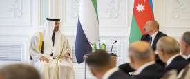 إلهام علييف ومحمد بن زايد