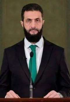 الرئيس السوري أحمد الشرع