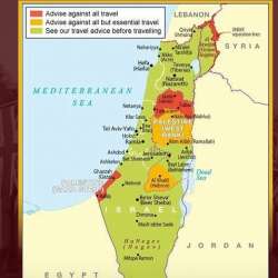 خريطة فلسطين