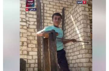 الطفل شنودة الكفيف