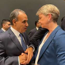 وزيرا الخارجية البريطاني والمصري