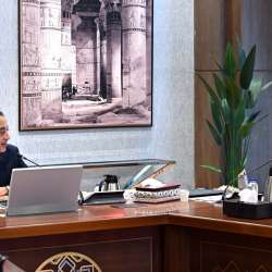لقاء مدبولي مع رئيس الشركة