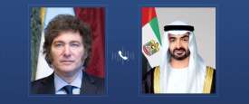 الرئيسان الإماراتي والأرجنتيني