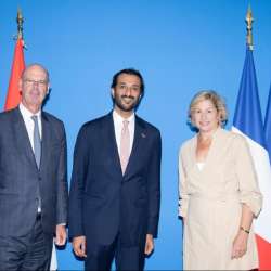 UAE, France discuss developing economic partnership