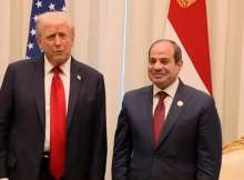 الرئيس السيسي ودونالد ترامب
