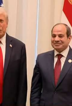 الرئيس السيسي ودونالد ترامب