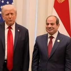 الرئيس السيسي ودونالد ترامب