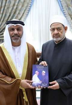 شيخ الأزهر والسفير الإماراتي