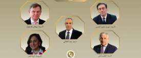 وزراء خارجية مصر والدول الأربعة
