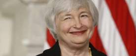 جانيت يلين رئيسة مجلس الاحتياطي الاتحادي