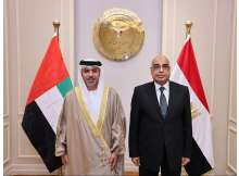 UAE Ambassador, Egyptian Justice Minister discuss legal