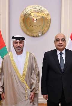 UAE Ambassador, Egyptian Justice Minister discuss legal