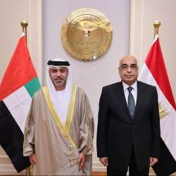 UAE Ambassador, Egyptian Justice Minister discuss legal