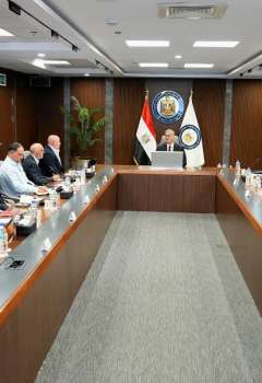 لقاء الوفد الأسترالي مع الوزير المصري