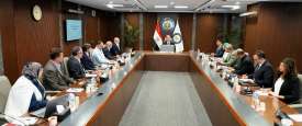 لقاء الوفد الأسترالي مع الوزير المصري