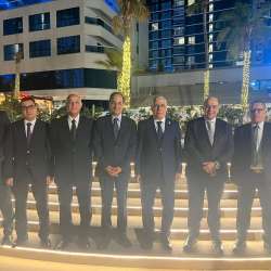 النائب العام المصري يلتقي القضاة في الإمارات