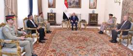 لقاء السيسي ورئيس أركان القوات البرية الباكستانية