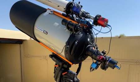 مرصد إماراتي ينجح في التقاط صورة فريدة لسديم 