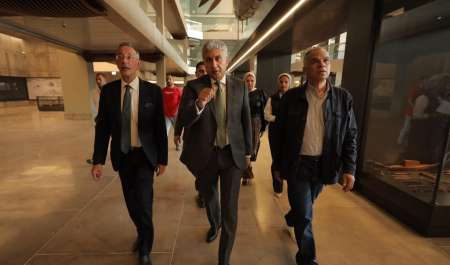 شاهد| استعدادات مكثفة تمهيدا لافتتاح المتحف المصري الكبير