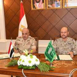 رؤساء الأركان السعودي والمصري