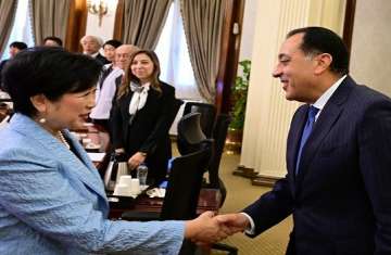 مصطفى مدبولي ومحافظ طوكيو