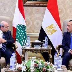 رئيسا وزراء مصر ولبنان