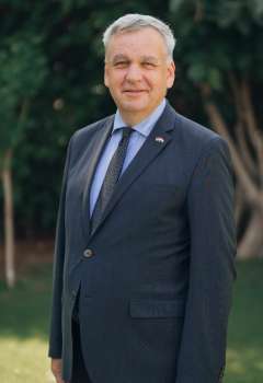 السفير الألماني في القاهرة السيد يورجن شولتس 