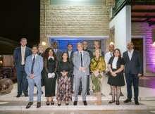 وزيرة الثقافه السويدية في حفل استقبال ثقافي ومعرض للصور الفوتوغرافية