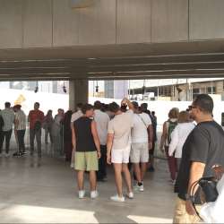 المتحف المصري الكبير يستقبل آلاف الزوار